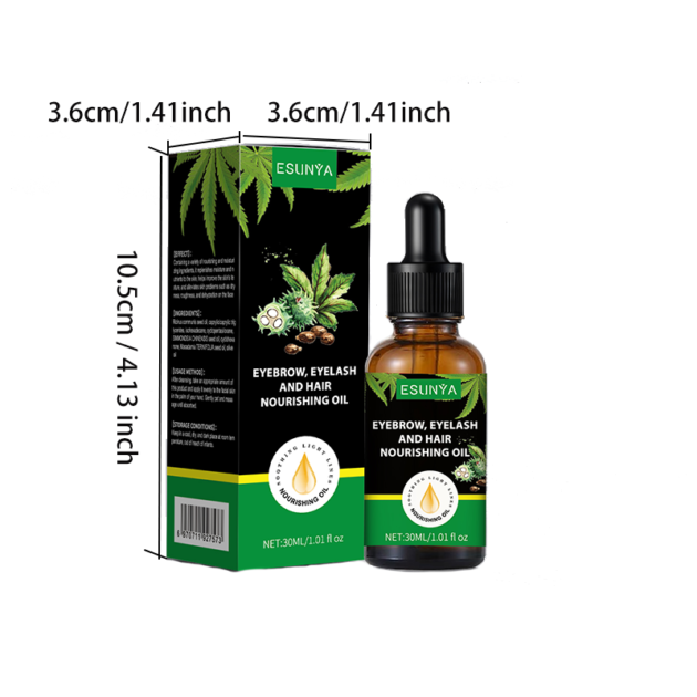 Natural Vanilla Sesame Oil Hair Growth Serum - Image 8