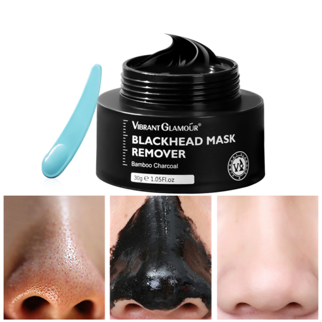 Bamboo charcoal blackhead tearing nose mask