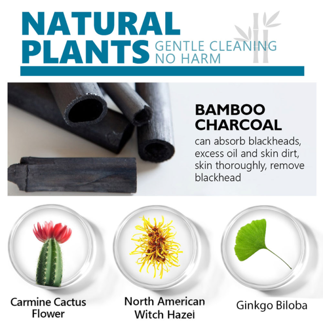 Bamboo charcoal blackhead tearing nose mask - Image 3